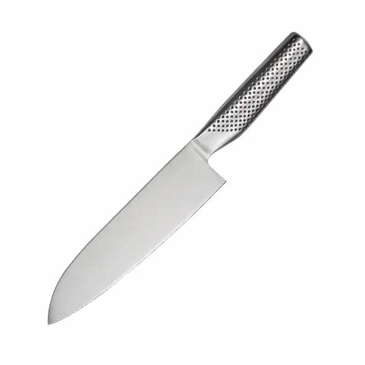Cutit profesional cu maner integrat HOCHO Santoku seria GL, otel japonez HRC 60, maner otel image 0