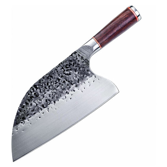 Cutit profesional HOCHO Serbian seria Brutus, otel japonez HRC 60 calire manuala, maner Delux Pakka image 0