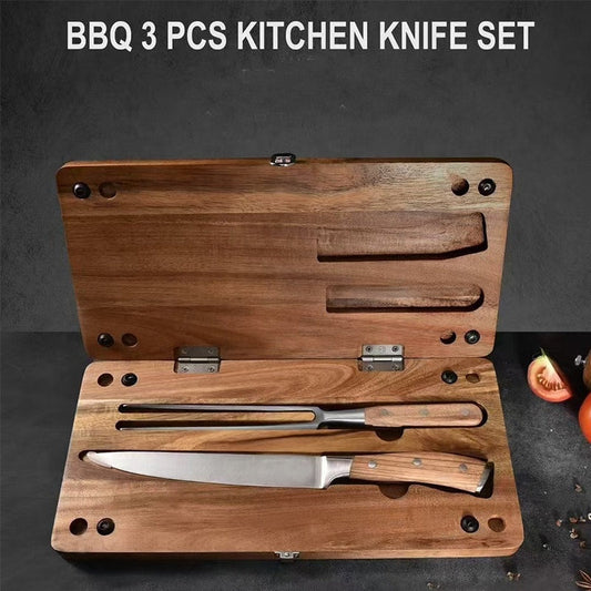 Set ustensile pentru Barbecue BBQ 2 in 1 image 1