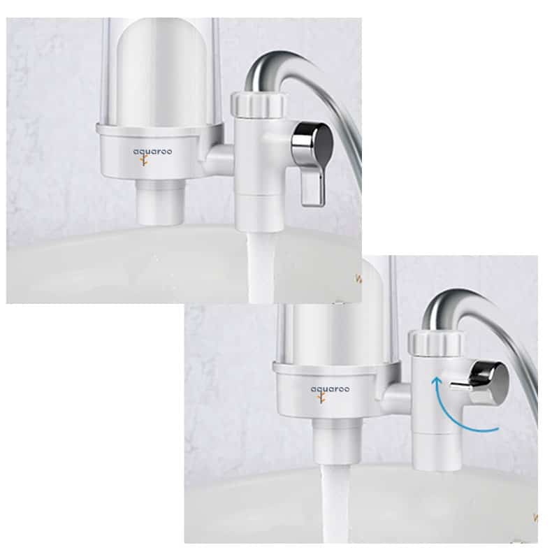Filtru apa baterie microfiltrare în 3 nivele și mineralizare Aquaroo, 0.2 microni, 200 litri image 6
