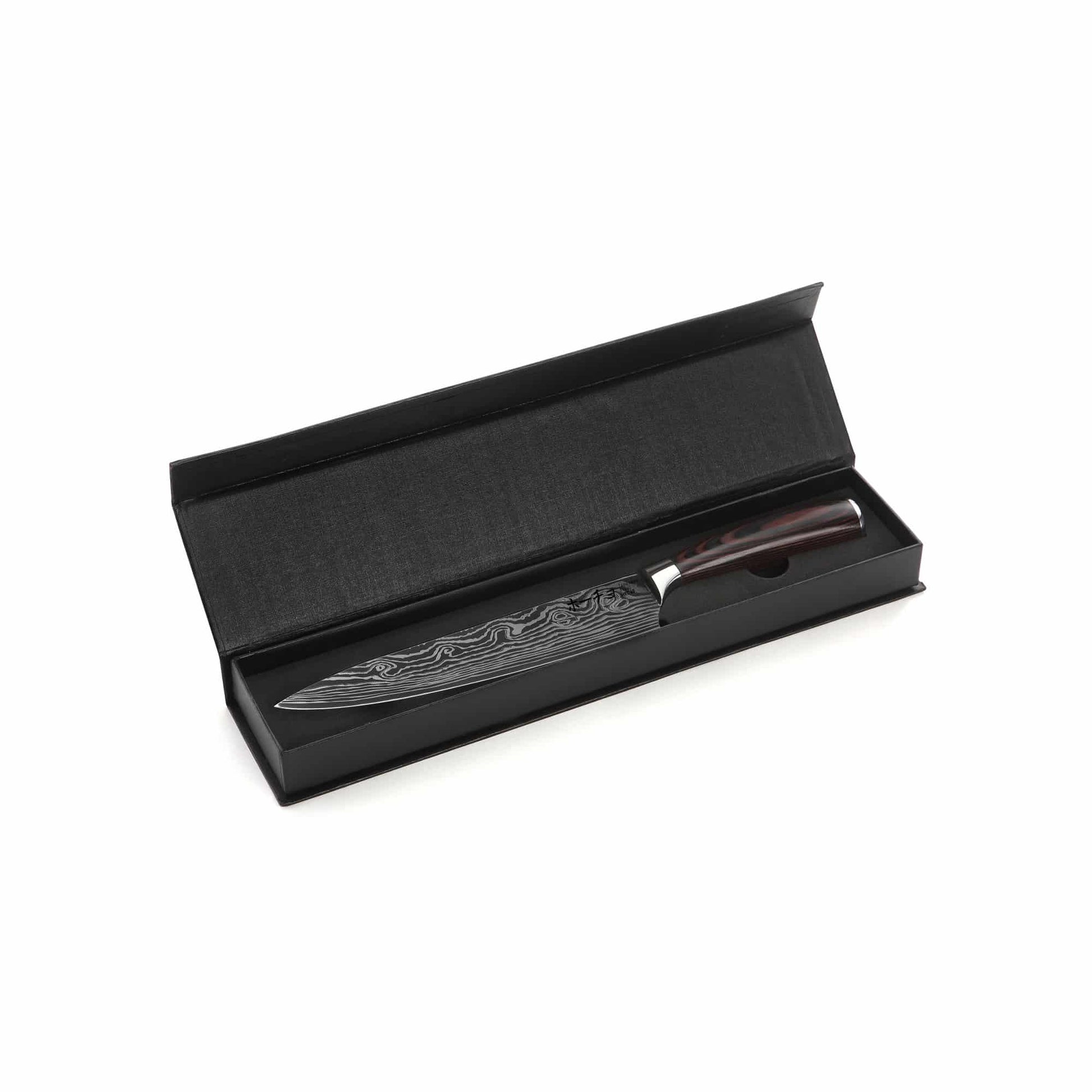 Cutit profesional HOCHO Chef, otel japonez HRC 60 calire laser, maner Delux Pakka image 4