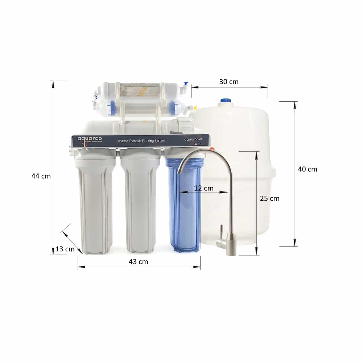 Filtru apa osmoza inversa in 6 nivele cu deionizare IR+, 75 GPD, 0.0001 microni image 9