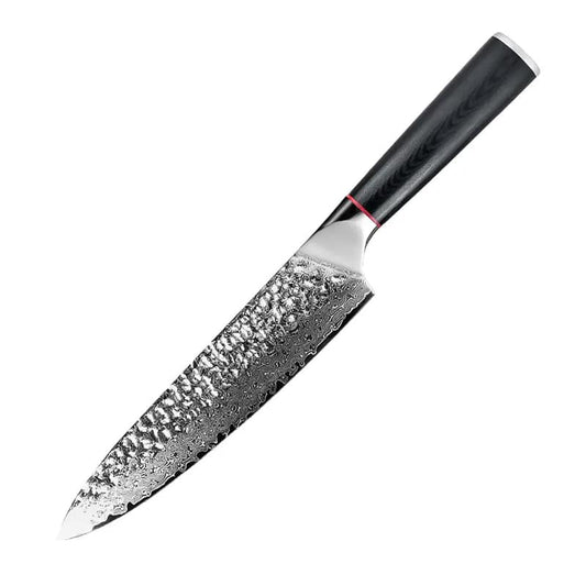 Cutit profesional HOCHO Chef, Damascus M HRC 60, maner G10 image 0