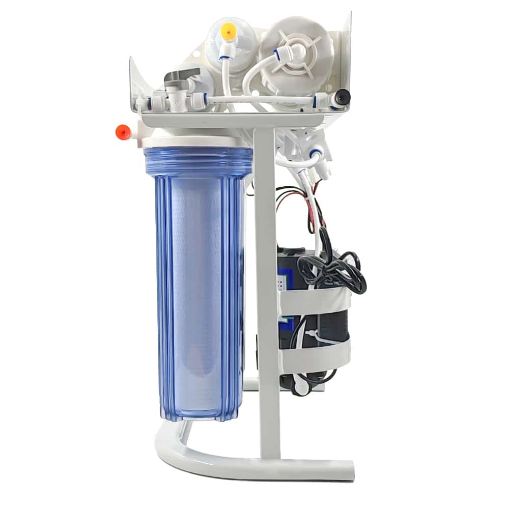 Filtru apa osmoza inversa cu pompa in 6 nivele cu alcalinizare PH+, 75 GPD, 0.0001 microni image 4