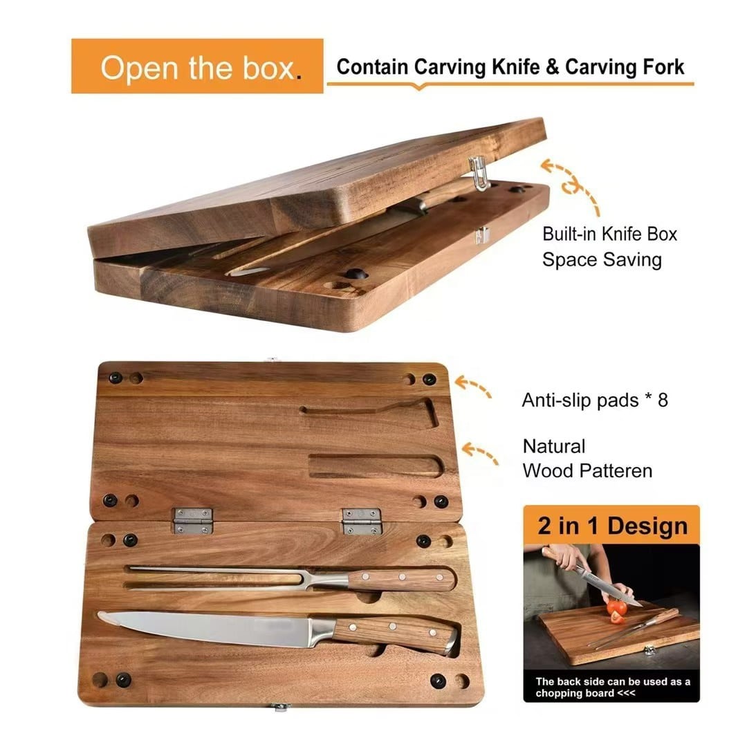 Set ustensile pentru Barbecue BBQ 2 in 1 image 3