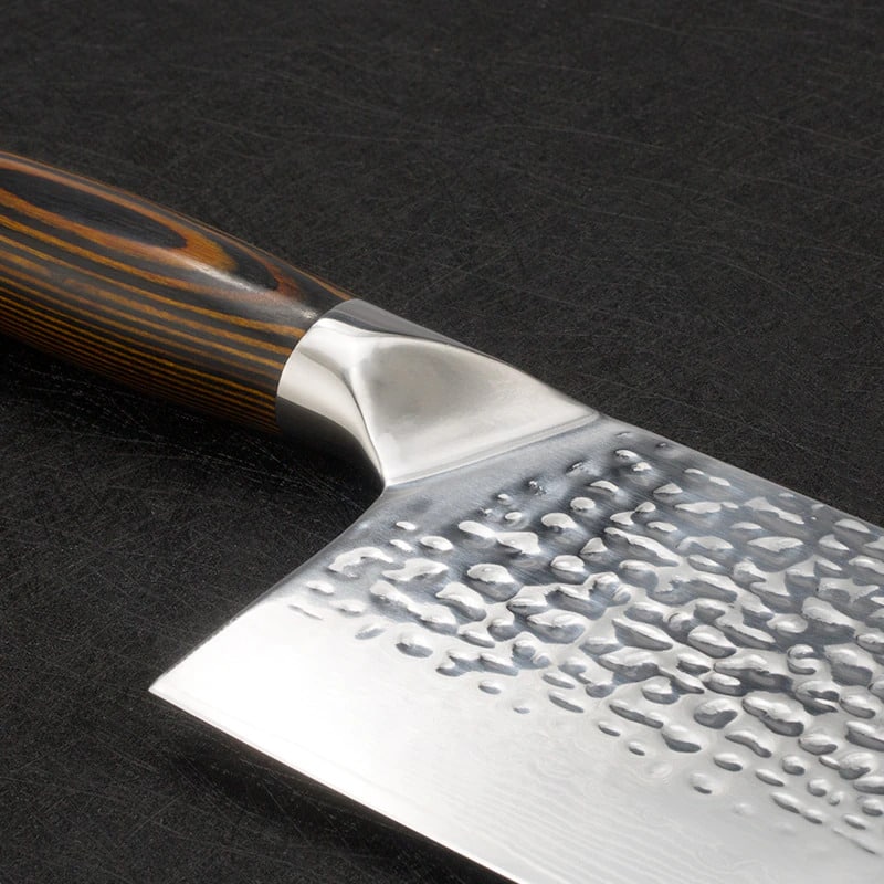 Cutit profesional Satar EXTRA, otel japonez HRC 60 calire combinata, maner Delux Pakka image 2