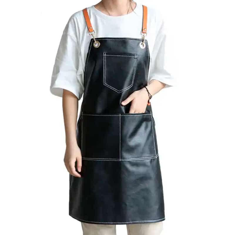 Sort impermeabil si reglabil din piele vegana ECO, 75cm x 60 cm negru image 1