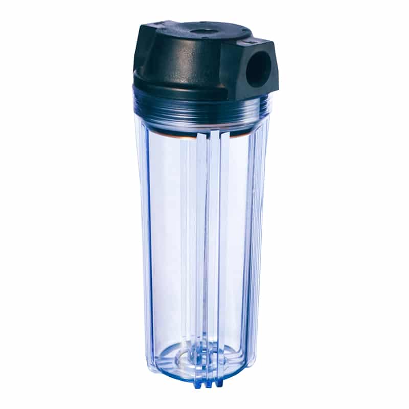 Filtru apa carcasa plastic transparent fara cartus, 1.3~6 bar, 3m3/ora, 1/2 image 0