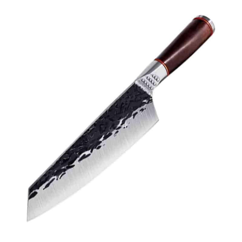 Set 4 cuțite profesionale HOCHO, seria Brutus: Serbian, Chef, Kiritsuke și Bunka. image 4