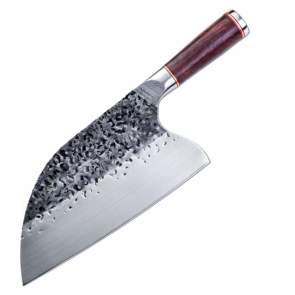 Cutit profesional HOCHO Serbian seria Brutus, otel japonez HRC 60 calire manuala, maner Delux Pakka image 0