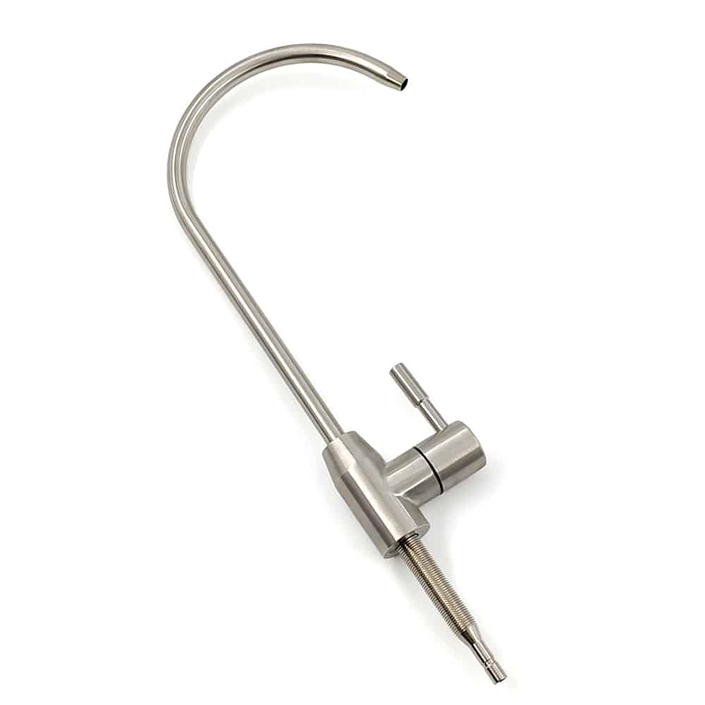 Baterie filtru apa inox SUS 304, conexiune rapida exterioara prin mufa 1/4 ̎ inch, Osmoza Inversa, Microfiltrare si Ultrafiltrare image 2