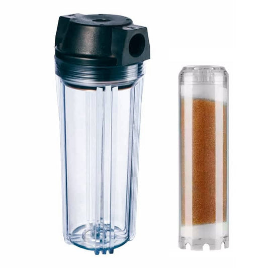 Filtru apă dedurizare cu rășină epoxidică, carcasă plastic,1/2 inch,  1.3–6 bar image 0