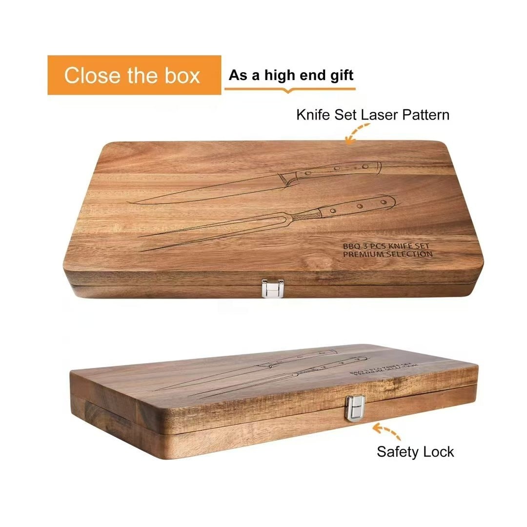 Set ustensile pentru Barbecue BBQ 2 in 1 image 2