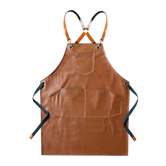 Sort impermeabil si reglabil din piele vegana ECO, 75cm x 60 cm maro image 0