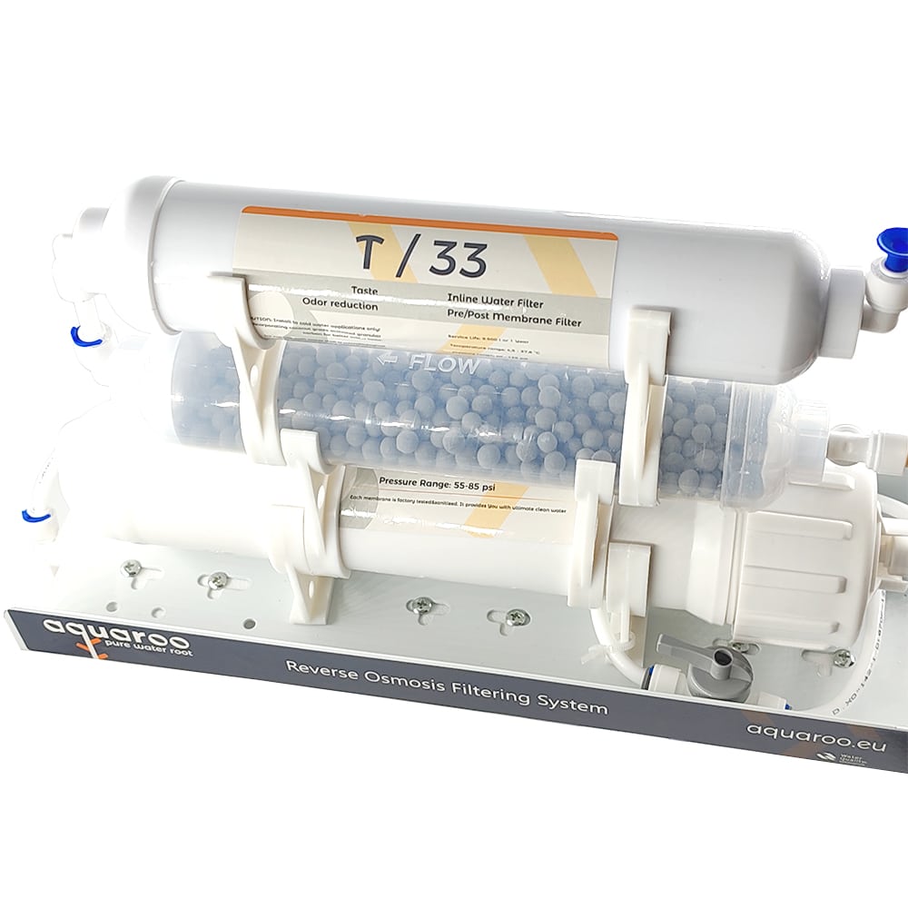 Filtru apa osmoza inversa in 6 nivele cu alcalinizare PH+, 75 GPD, 0.0001 microni image 5