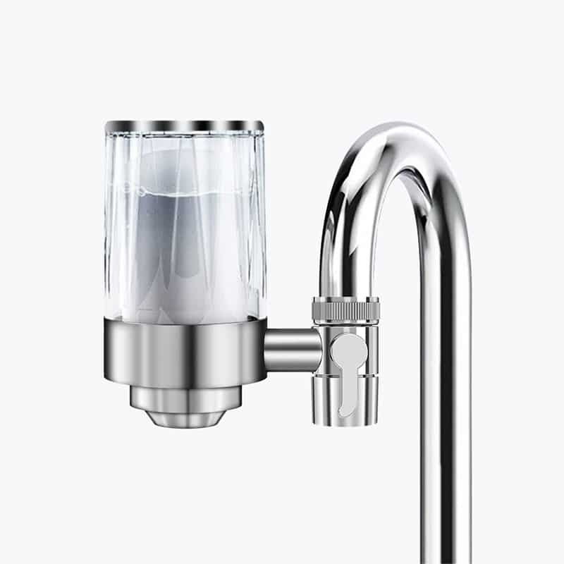 Filtru de apa Model II microfiltrare cu fixare pe robinet AQUAROO cu cartus , 2 functii image 2
