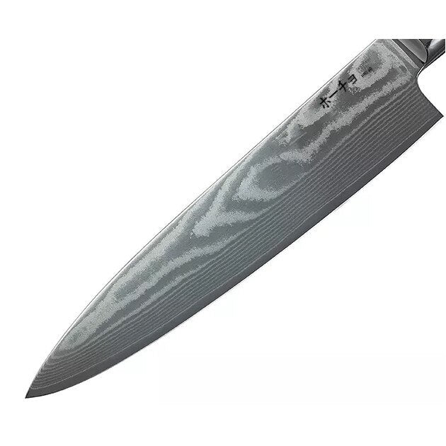 Cutit profesional Jp GYUTO, otel carbonificat Japonez HRC 60 calire laser, maner Delux Pakka image 2